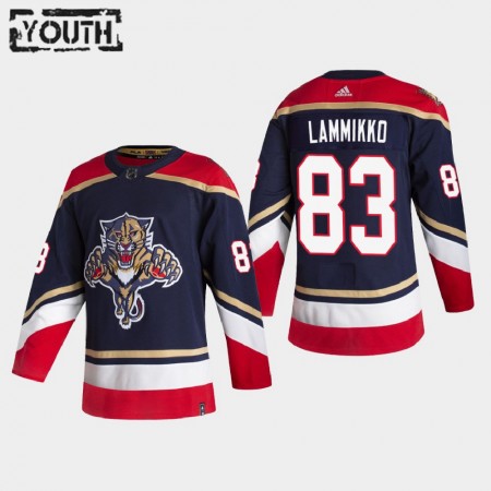 Camisola Florida Panthers Juho Lammikko 83 2020-21 Reverse Retro Authentic - Criança